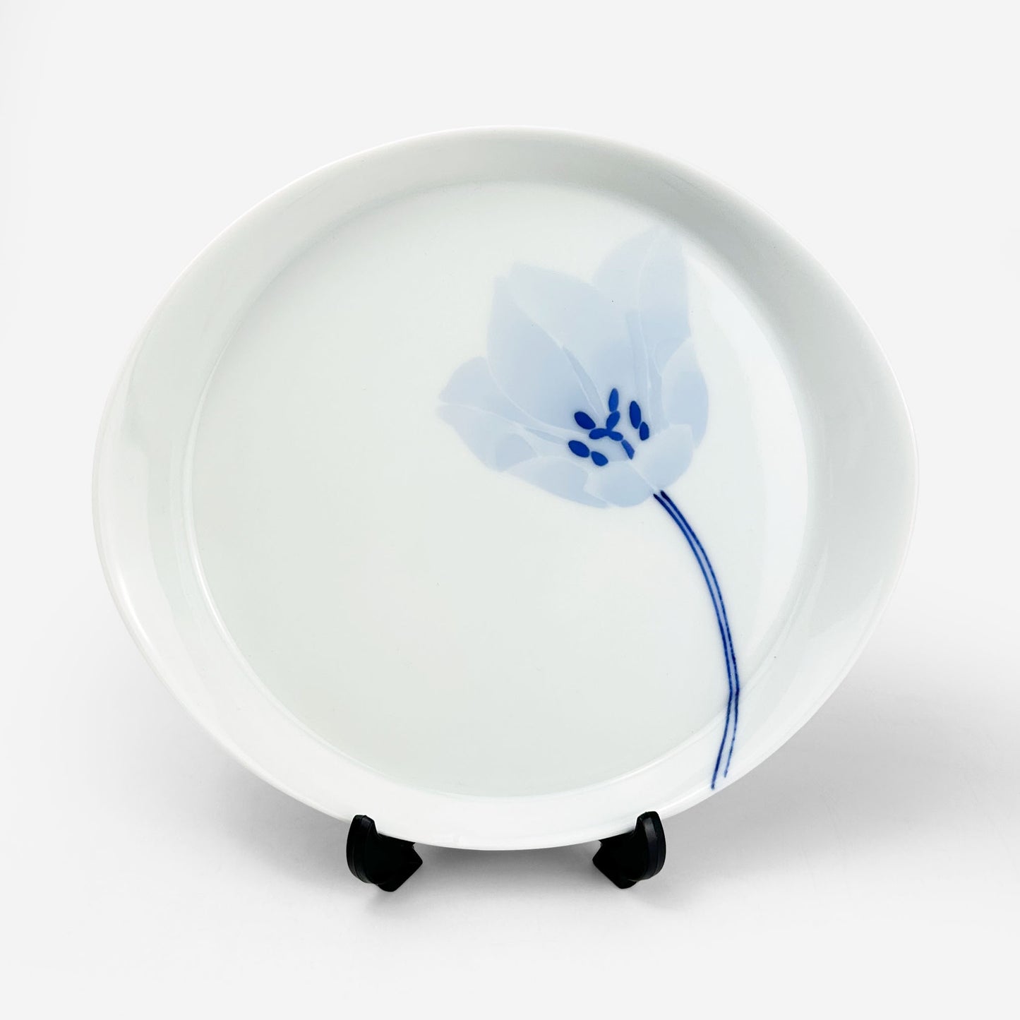 Oval Plate Tulip by Sin-gama (7.5"x6.75)