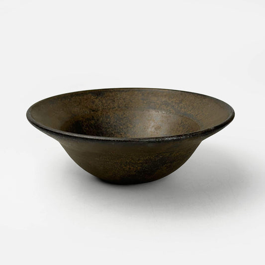 Angled Bowl Sabi (6.75"D) by Tadanori Imano