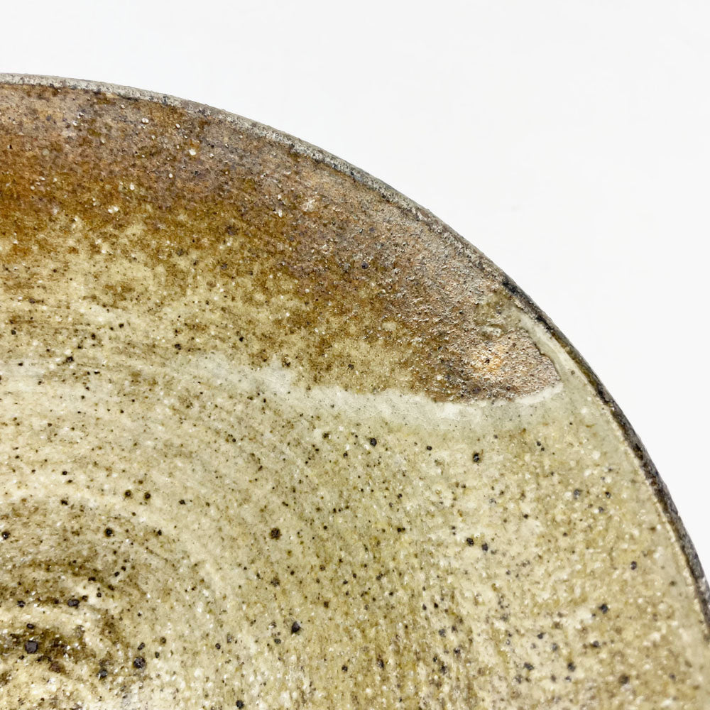 Angled Bowl M Shirogesho (6.5"D) by Tadanori Imano