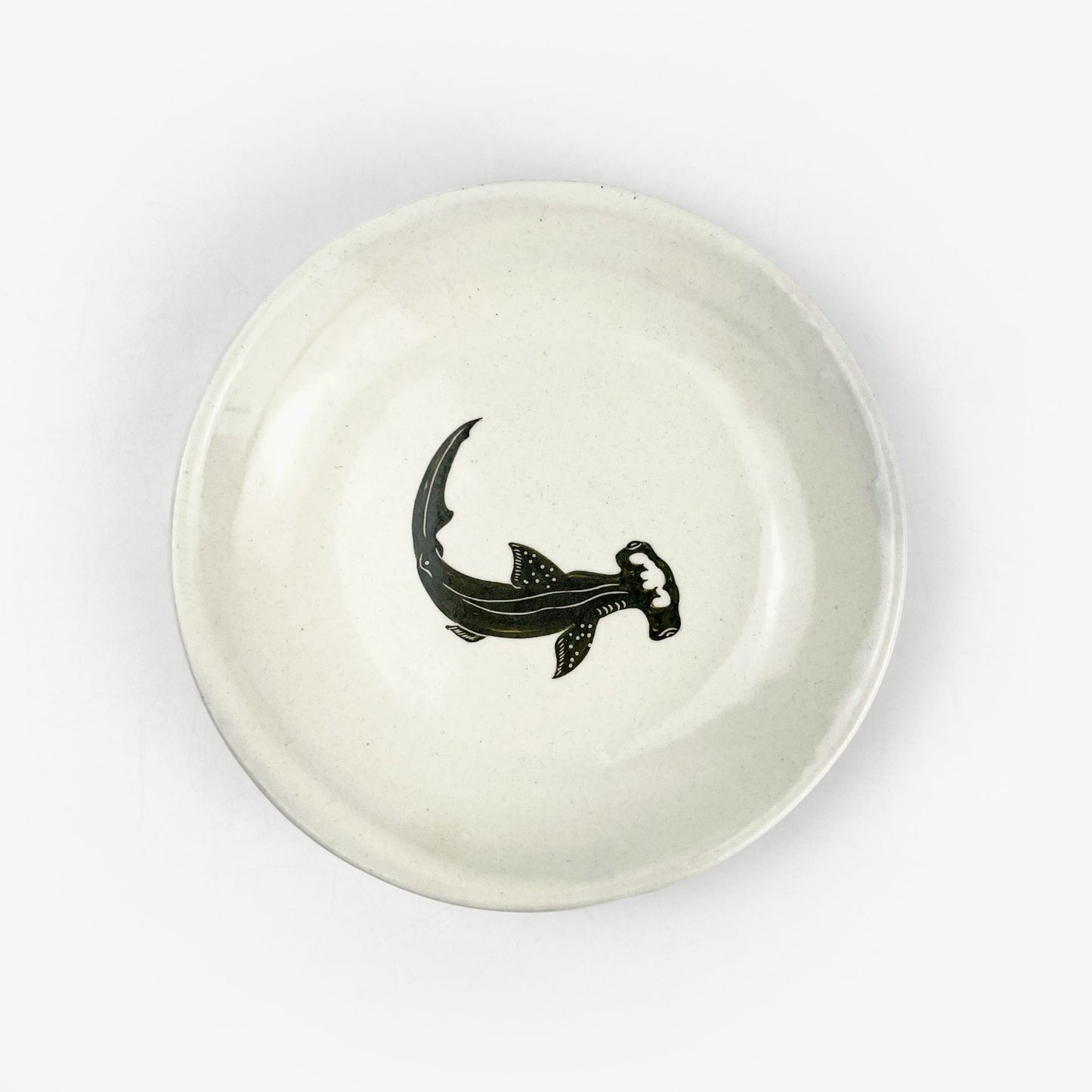 Plate Hammerhead Shark (6"D) by Takunobu Sawada