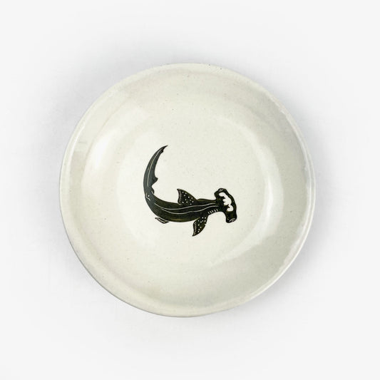 Plate Hammerhead Shark (6"D) by Takunobu Sawada