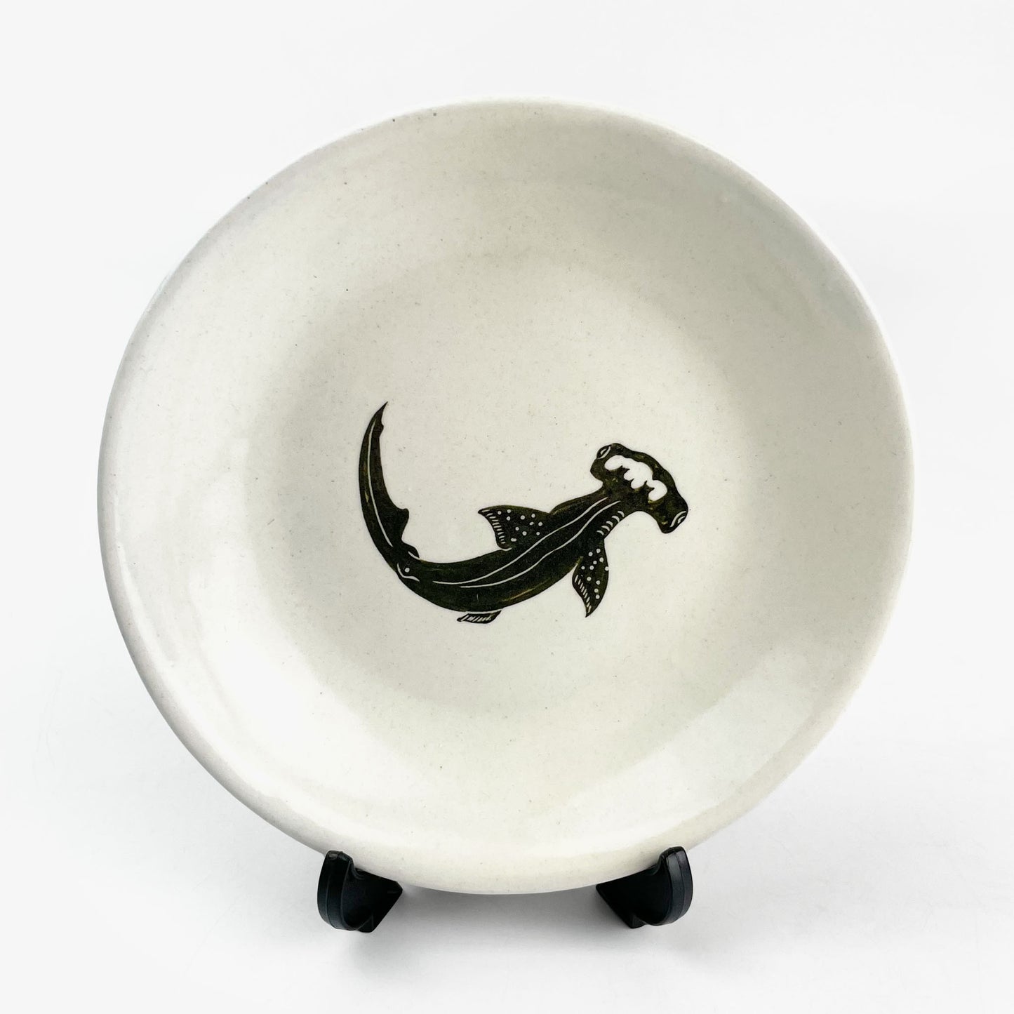 Plate Hammerhead Shark (6"D) by Takunobu Sawada