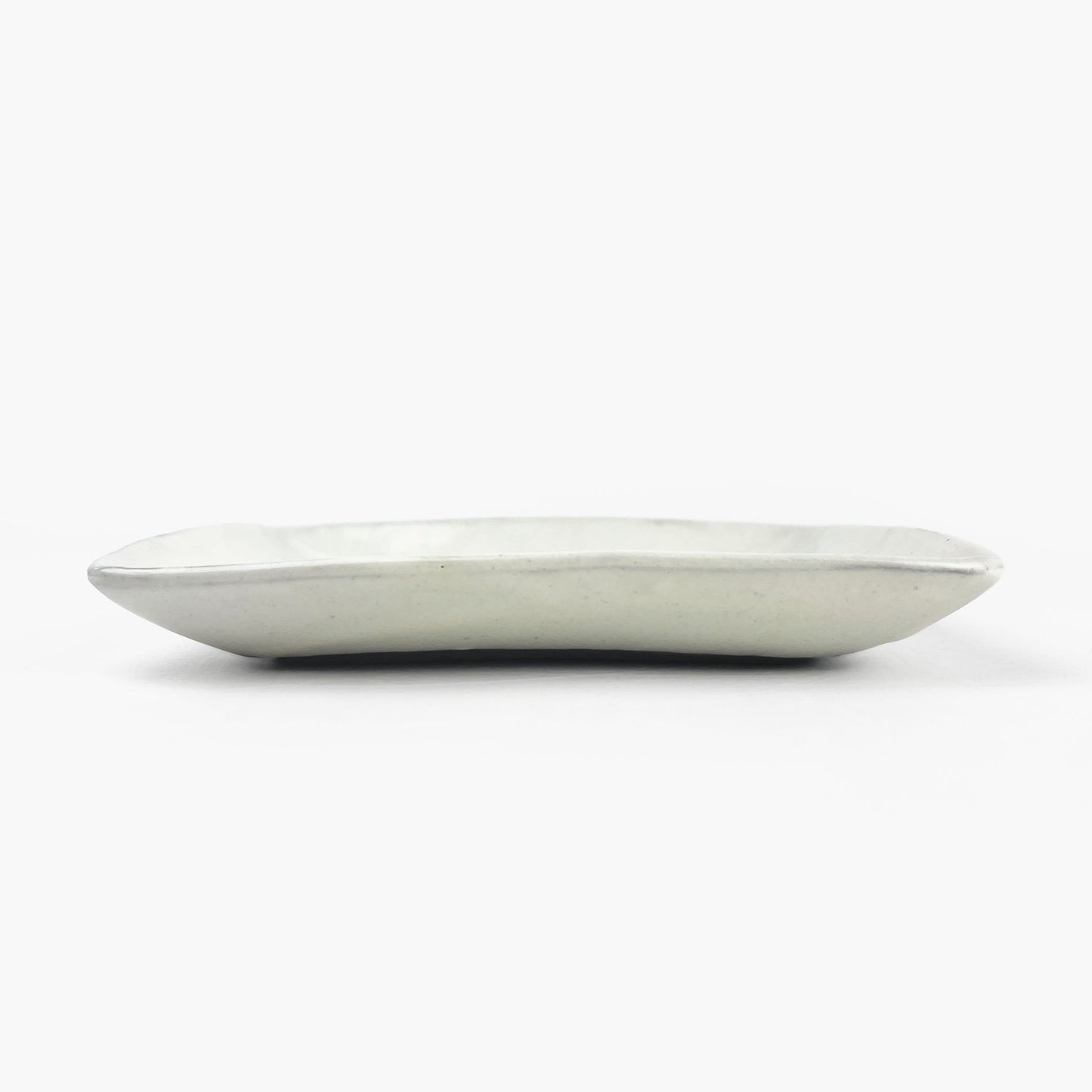 Sq. Plate Emperor Penguin (6.5"D) by Takunobu Sawada