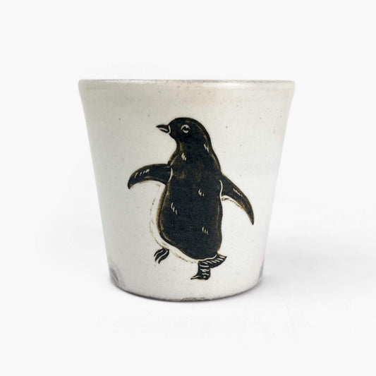 Mini Cup Adelie Penguin (3"D /4oz) by Takunobu Sawada