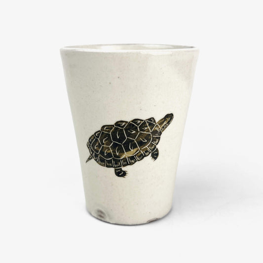 Cup Tortoise (7 fl.oz/4 H) by Takunobu Sawada