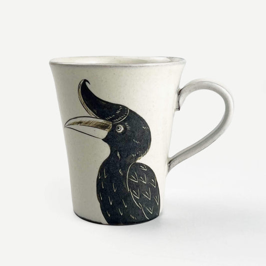 Mug Hornbill Bird (5oz) by Takunobu Sawada
