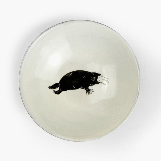 Round Plate Platypus (5.25"D) by Takunobu Sawada