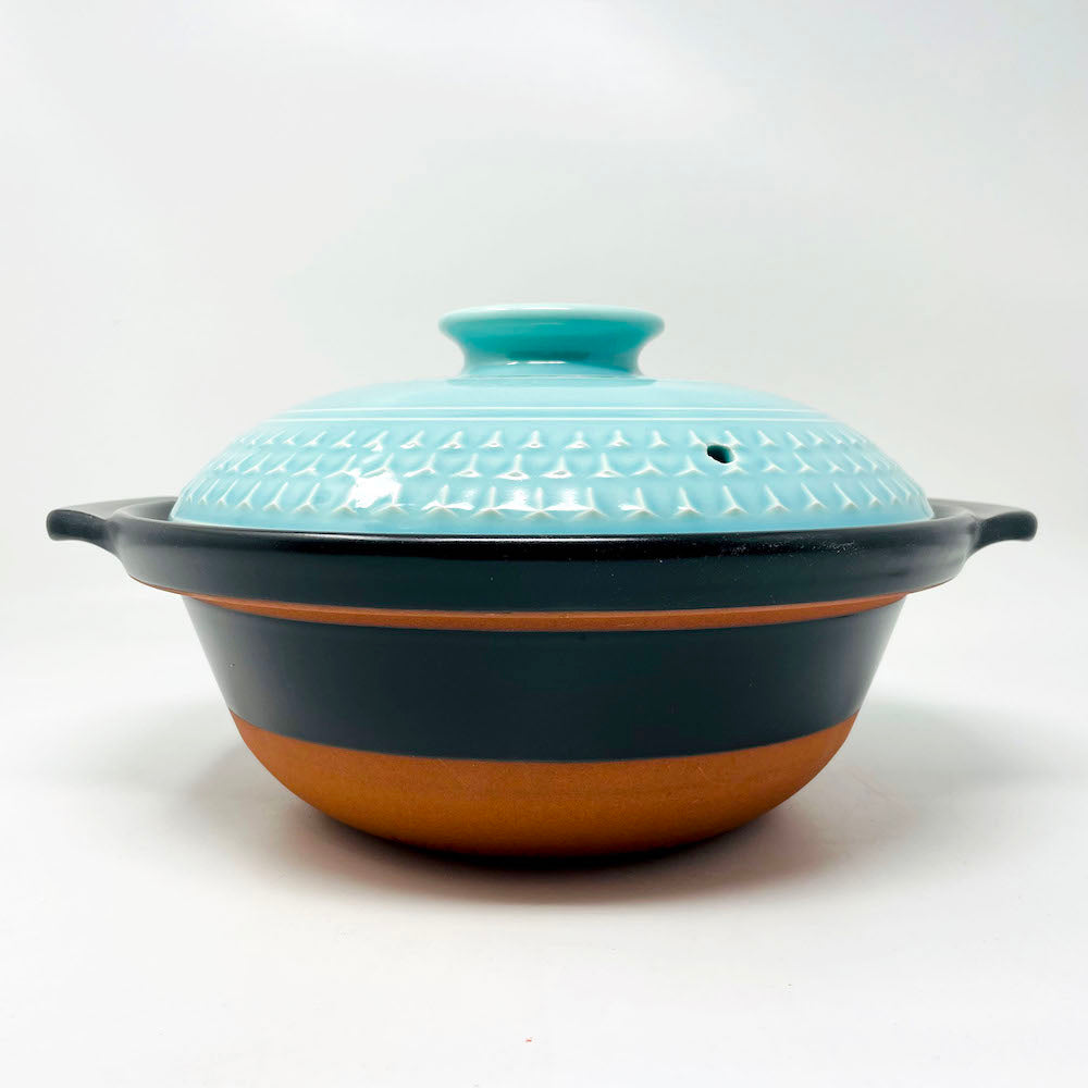 Donabe Cooking Pot Light Blue 9 go (11"D) image 6
