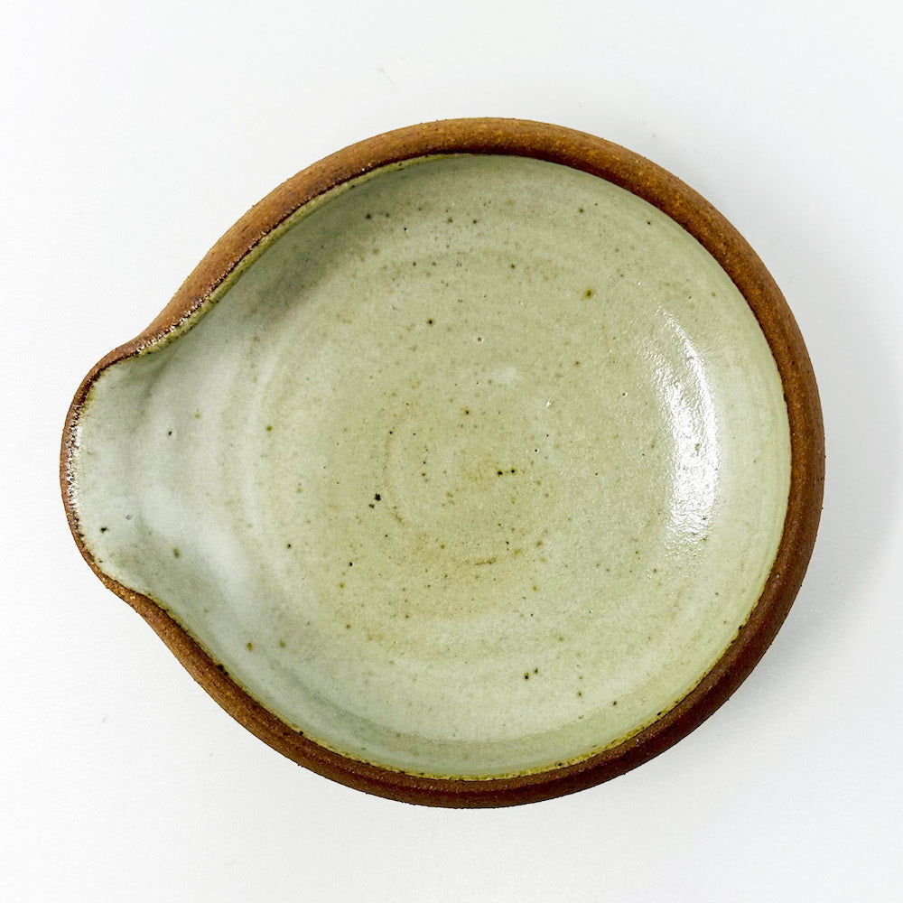 Katakuchi Dish Brown by Takuya Kawajiri (4.5"D)