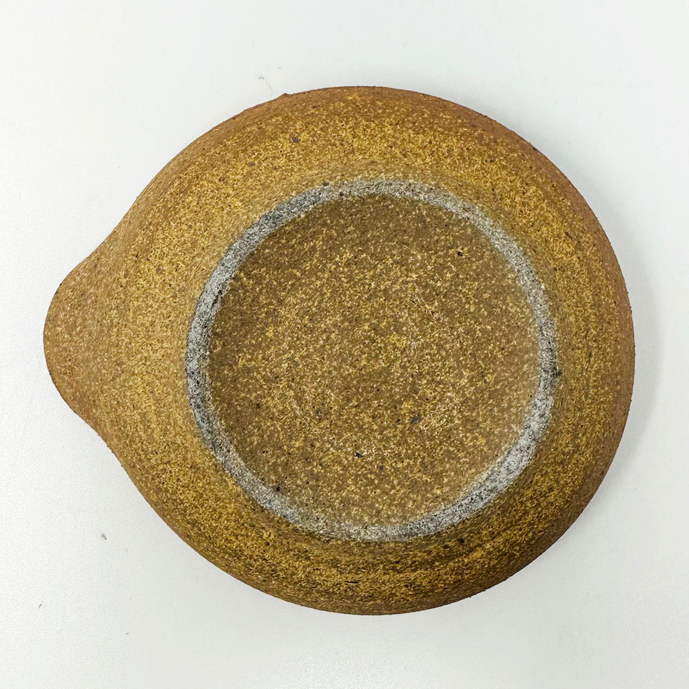 Katakuchi Dish Brown by Takuya Kawajiri (4.5"D)