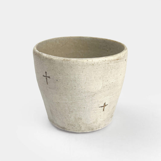 Cup Small Cross by rutawa rawajifu (5 fl.oz)