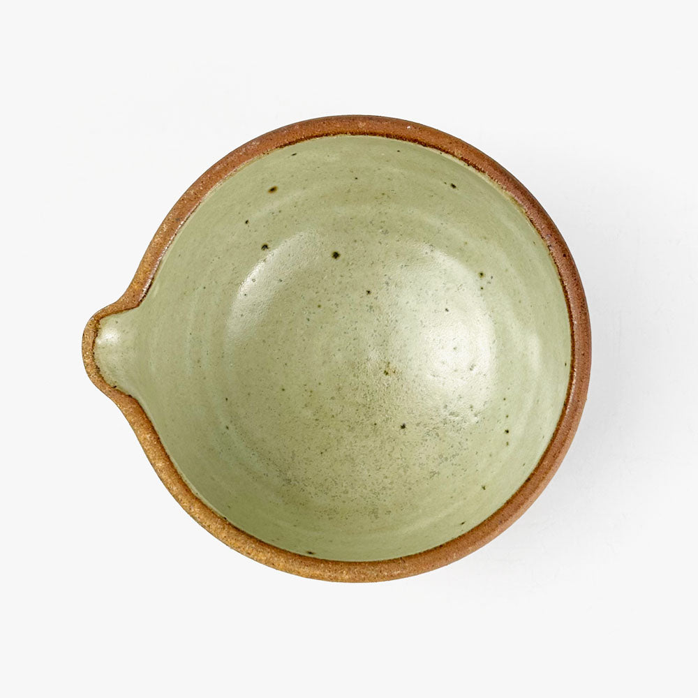 Matcha Bowl White by Takuya Kawajiri (5"D)