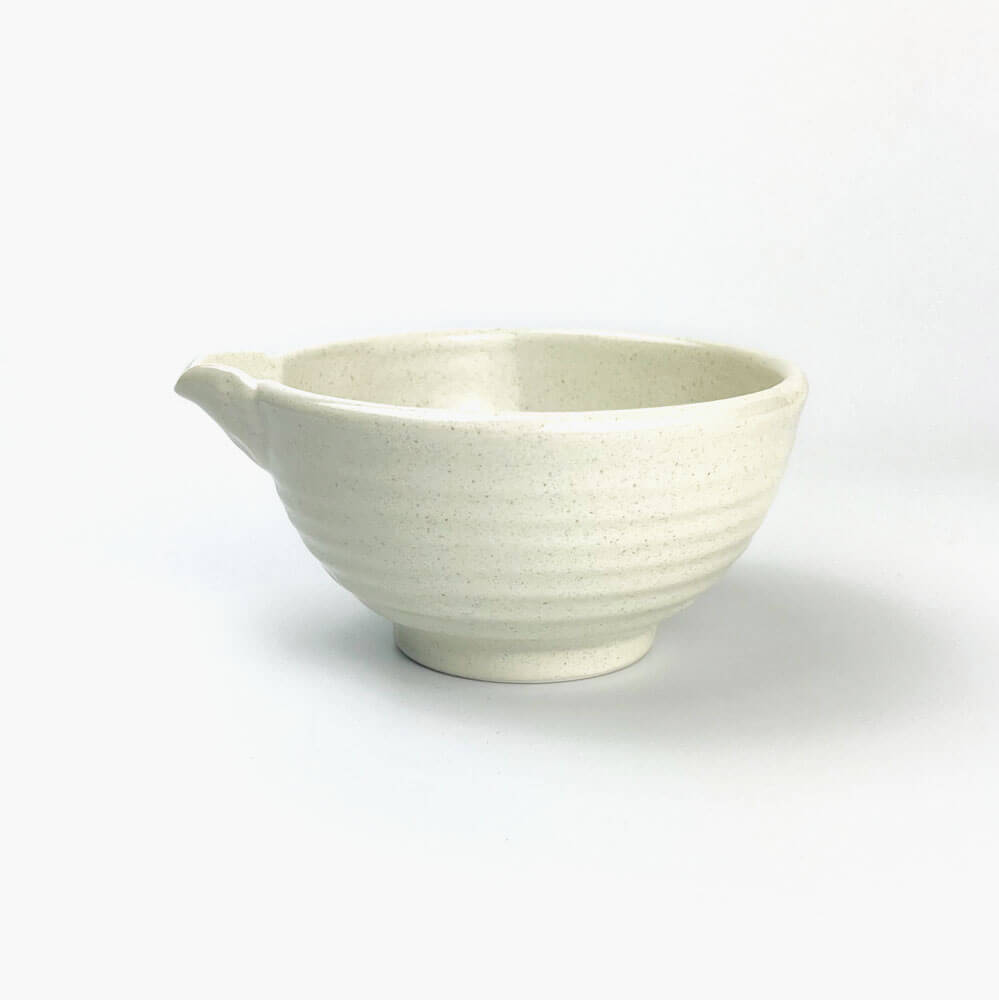 Kobiki White Katakuchi Bowl Small (5.25"x 4.5") image 0