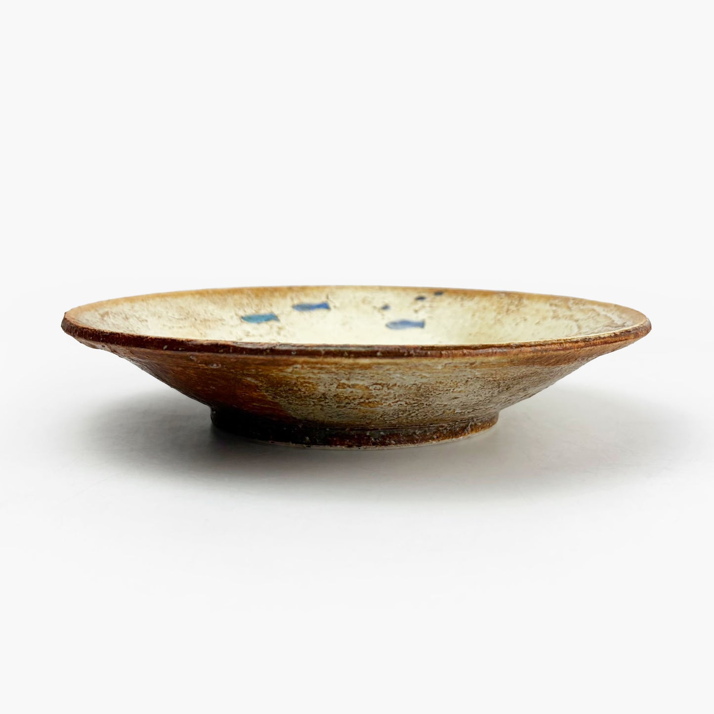 Momo-Iro Zogan Plate (6.25"D) by Makoto Kageyama