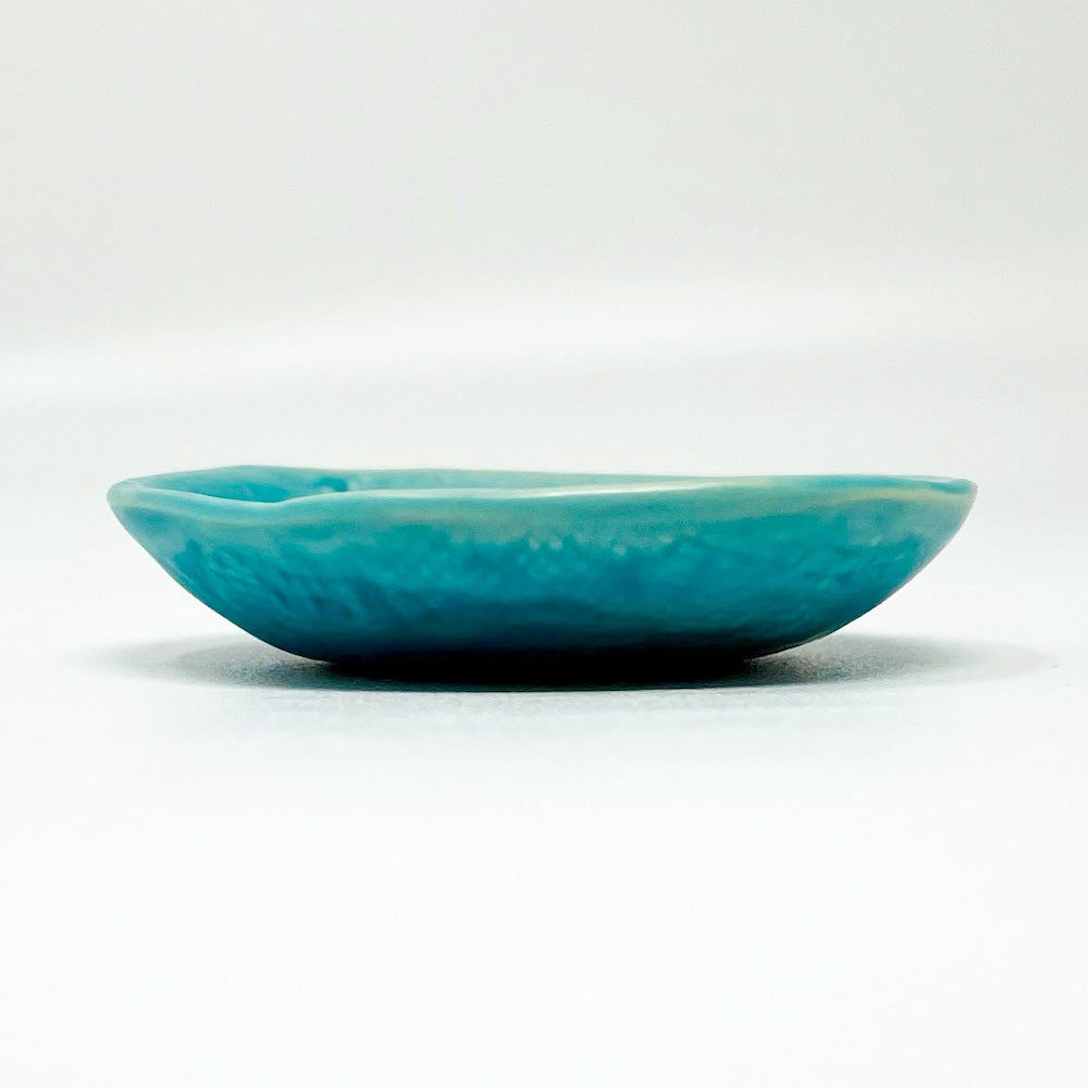 Small Chinmi Dish Turquoise (2.5"D) image 6