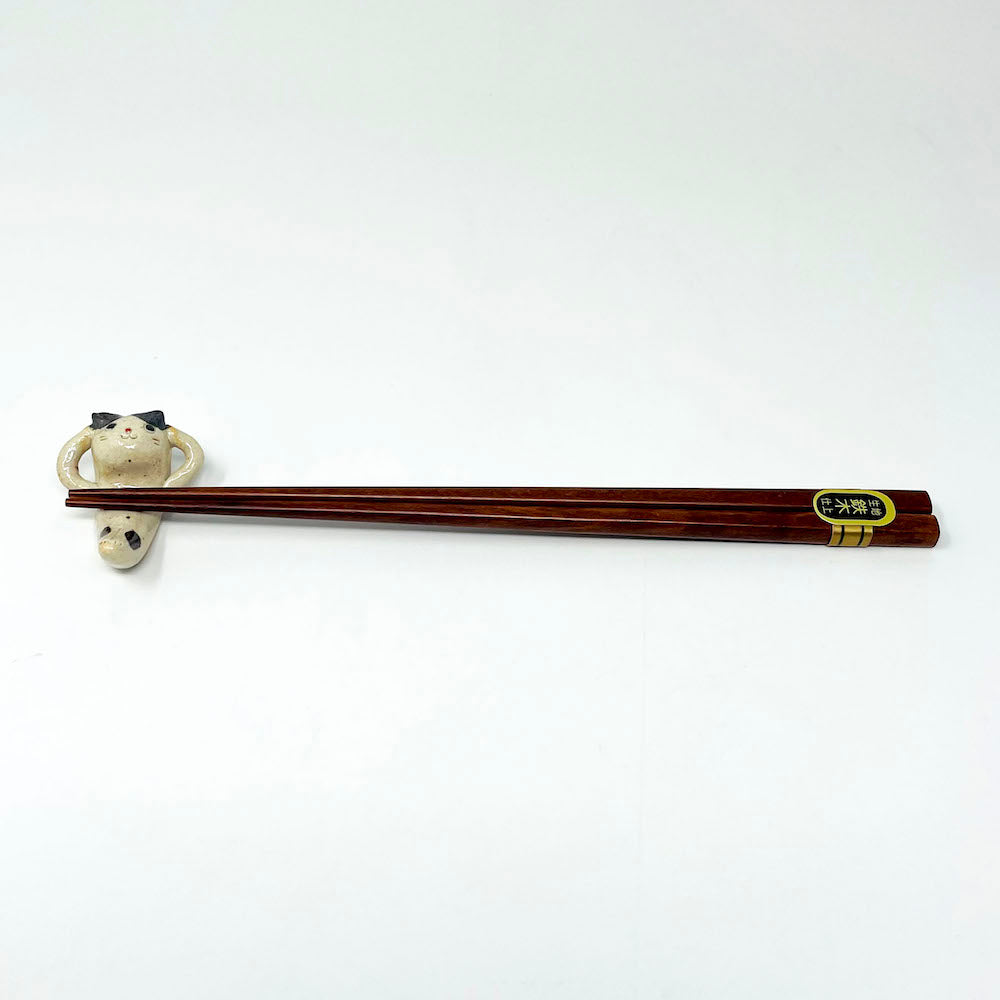 Chopstick Rest Buchi/Tabby Cat (2") image 5