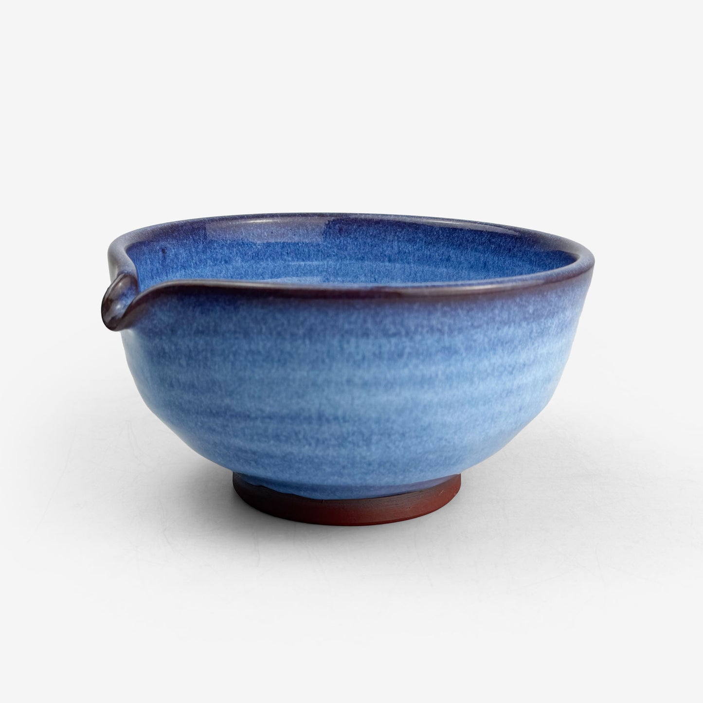 Matcha Bowl Lavender Blue Higashiyama-Yaki (5.75"D)
