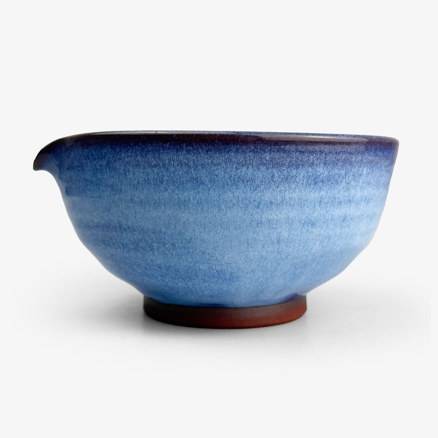Matcha Bowl Lavender Blue Higashiyama-Yaki (5.75"D)