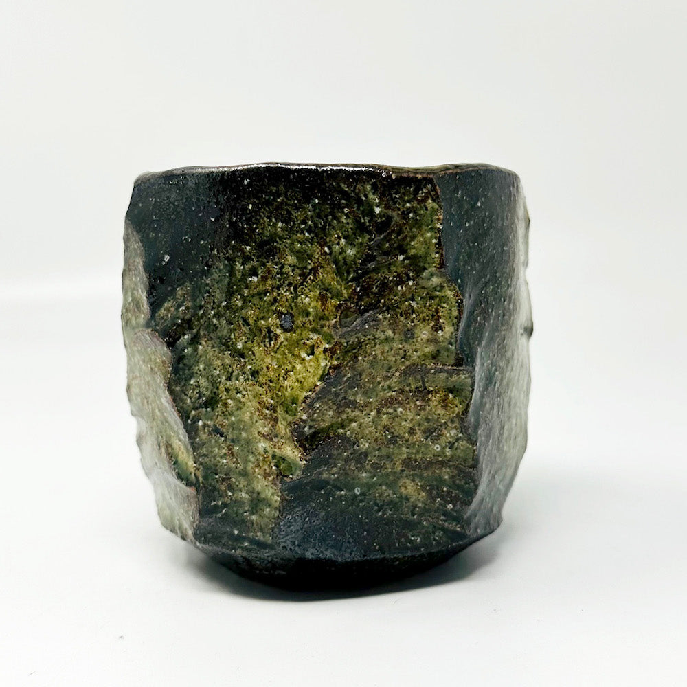 Yakishime Sochu Cup (10oz) by Bunga Yamamoto/ Hoju-gama