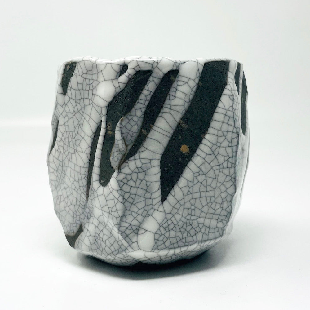 Sumi Kannyu Shochu Cup (10 fl.oz) by Bunga Yamamoto/ Hoju-gama