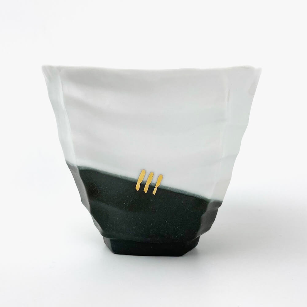 Kinsai Tea Cup (7oz) by Bunga Yamamoto/ Hoju-gama