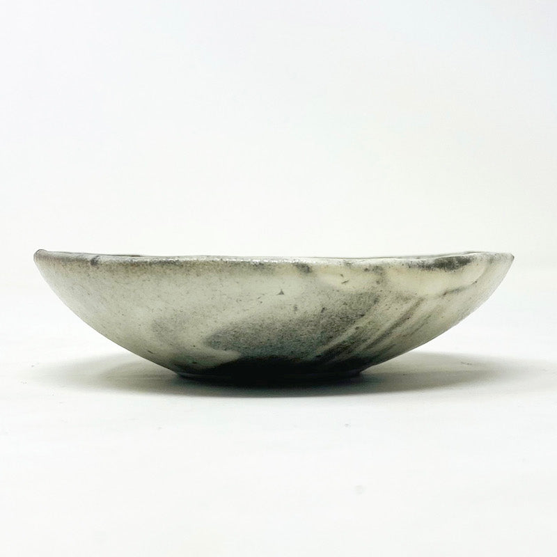 Asanoha Kobiki Small Dish (4"D) by Houju-gama