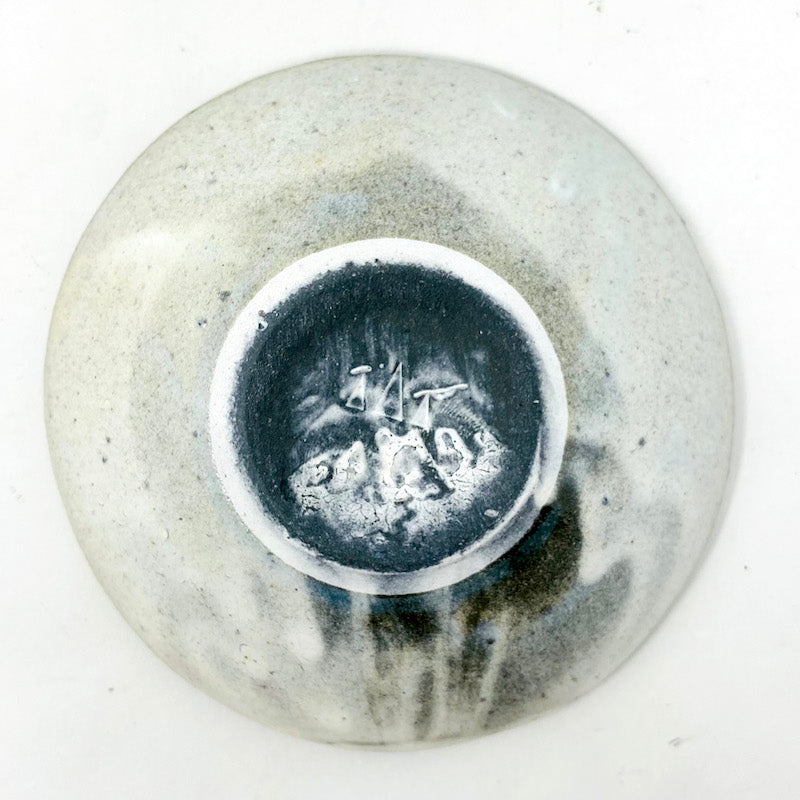 Asanoha Kobiki Small Dish (4"D) by Houju-gama
