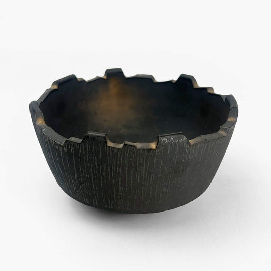 Plants Pot Managan (5.5"D) by Bunga Yamamoto/ Hoju-gama