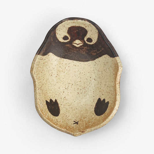Animal Small Dish Gentoo Penguin (3.5" x 3") by Yoji Horikoshi
