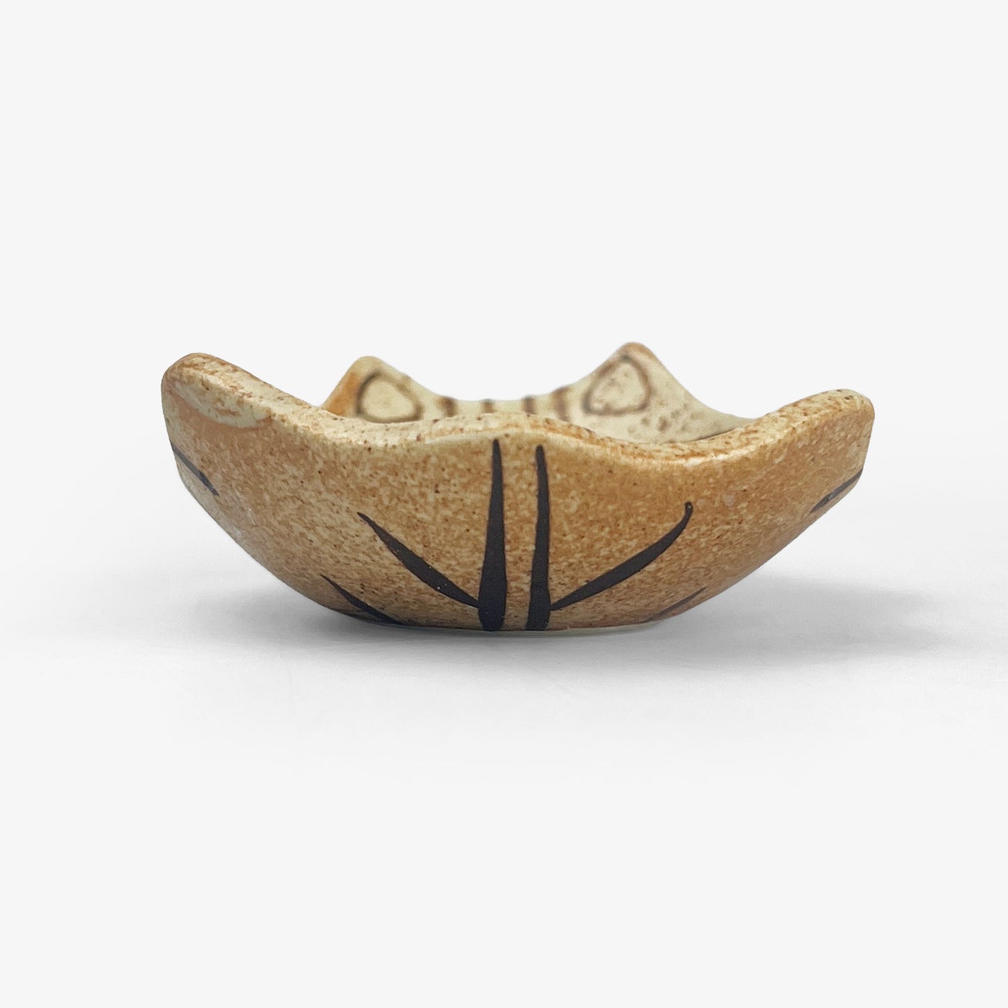 Animal Small Dish Cat (3.5" x 3") by Yoji Horikoshi