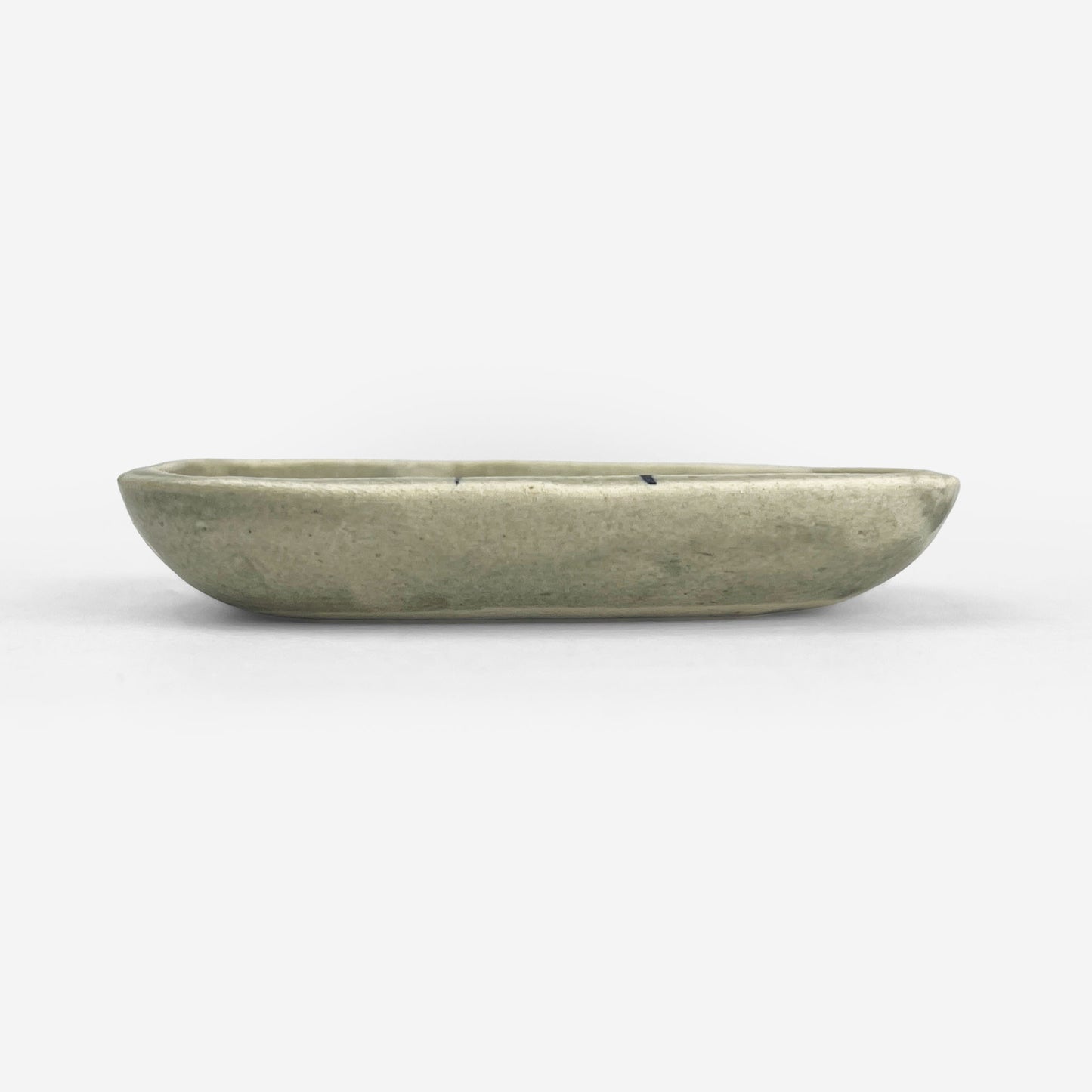 Cat Small Dish Grey (3.75" x 2.75") by Yoji Horikoshi