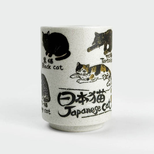 Yunomi Tea Cup Cats of Japan (8oz) image 0