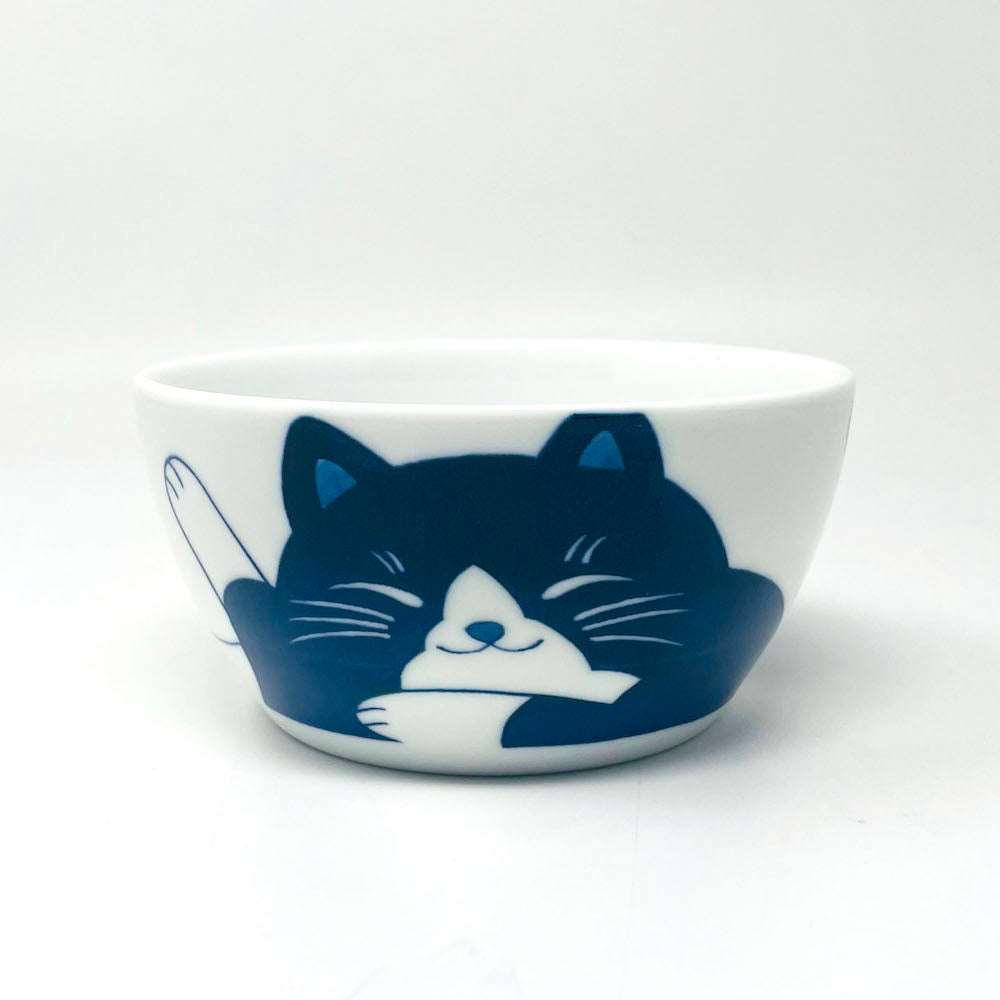 Tuxedo/Hachiware TC  Bowl w/plastic lid (5.25"D) image 6