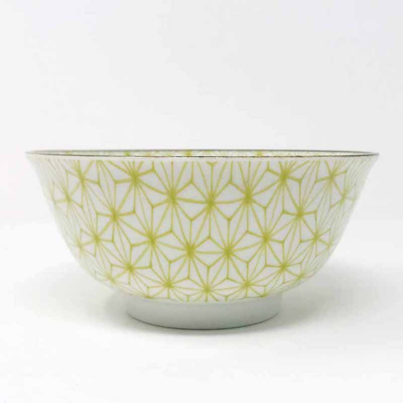Asanoha Light Green Tayo Bowl (6"D) image 2