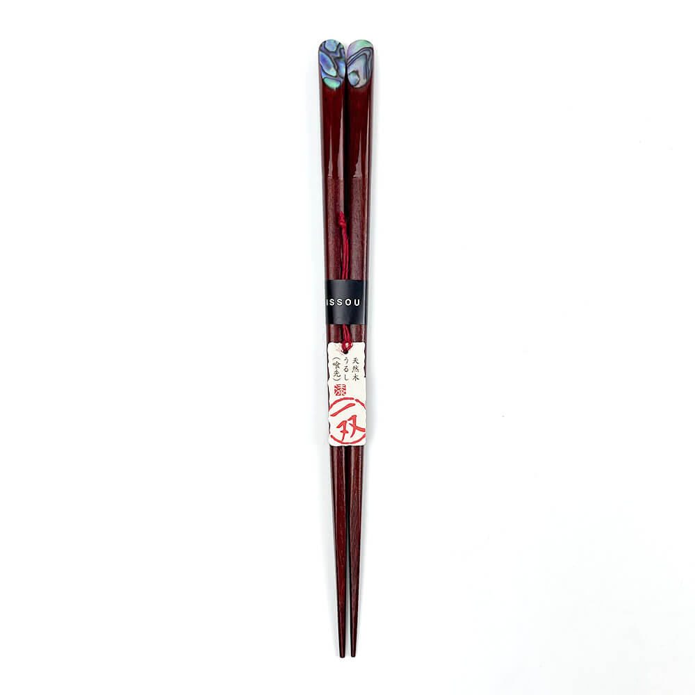 Wakasa-nuri Chopsticks Yumemitsuki (8.25"L) image 1