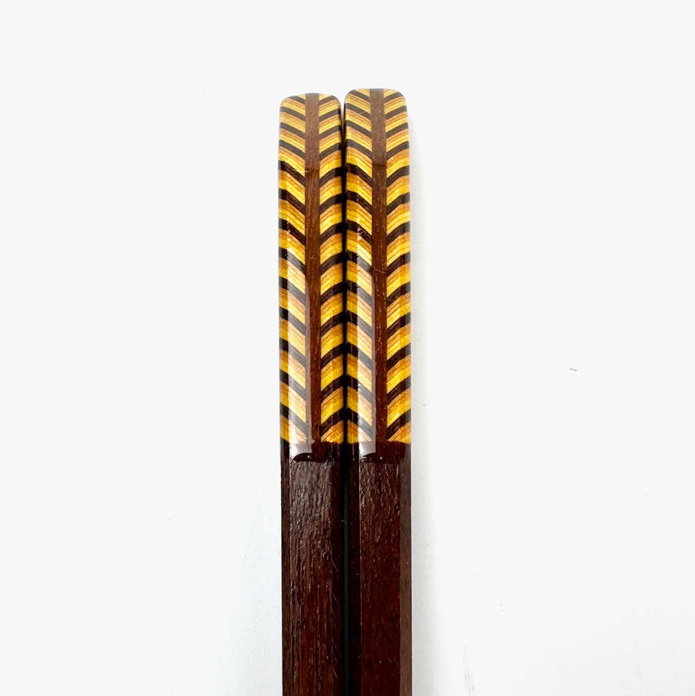 Yosegi Chopsticks Mugiho (8.25"L) image 1