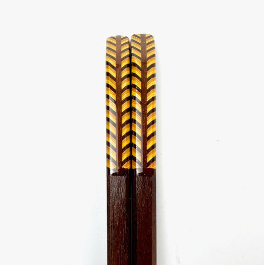 Yosegi Chopsticks Mugiho (8.25"L) image 1