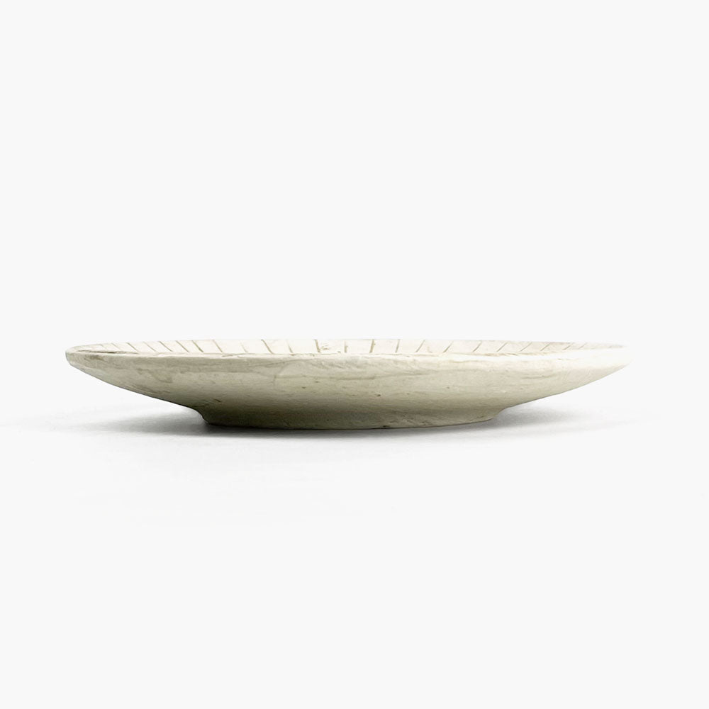 Saucer Plate Stripe (5.5"D) by rutawa rawajifu