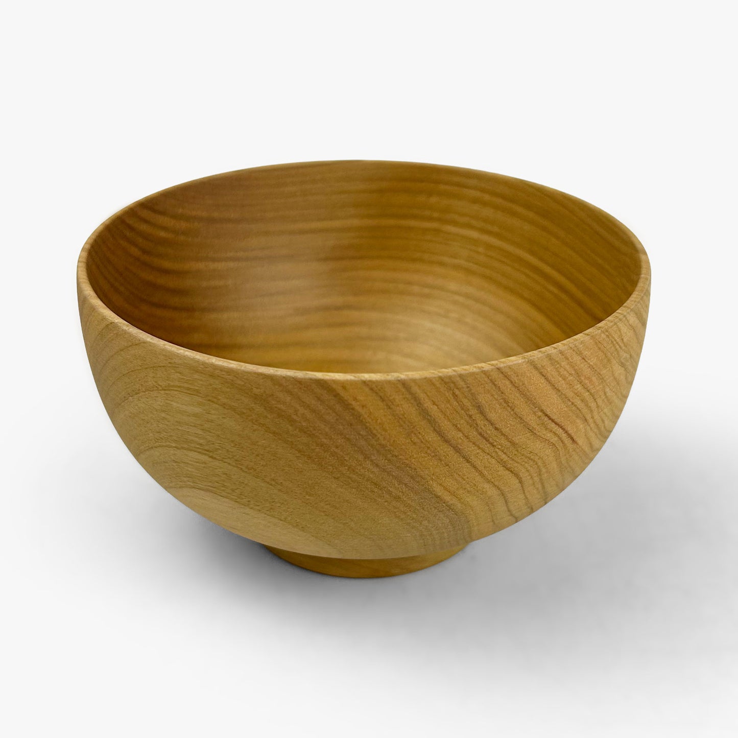 Wooden Soup Bowl Sakura (4.75"D)
