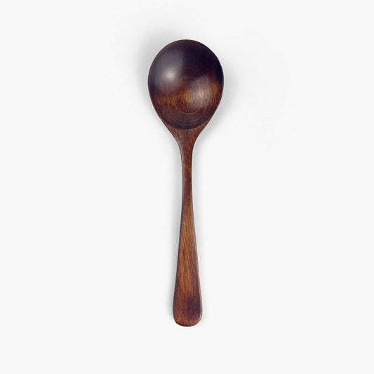 Wooden Soup Spoon (5.5"L)
