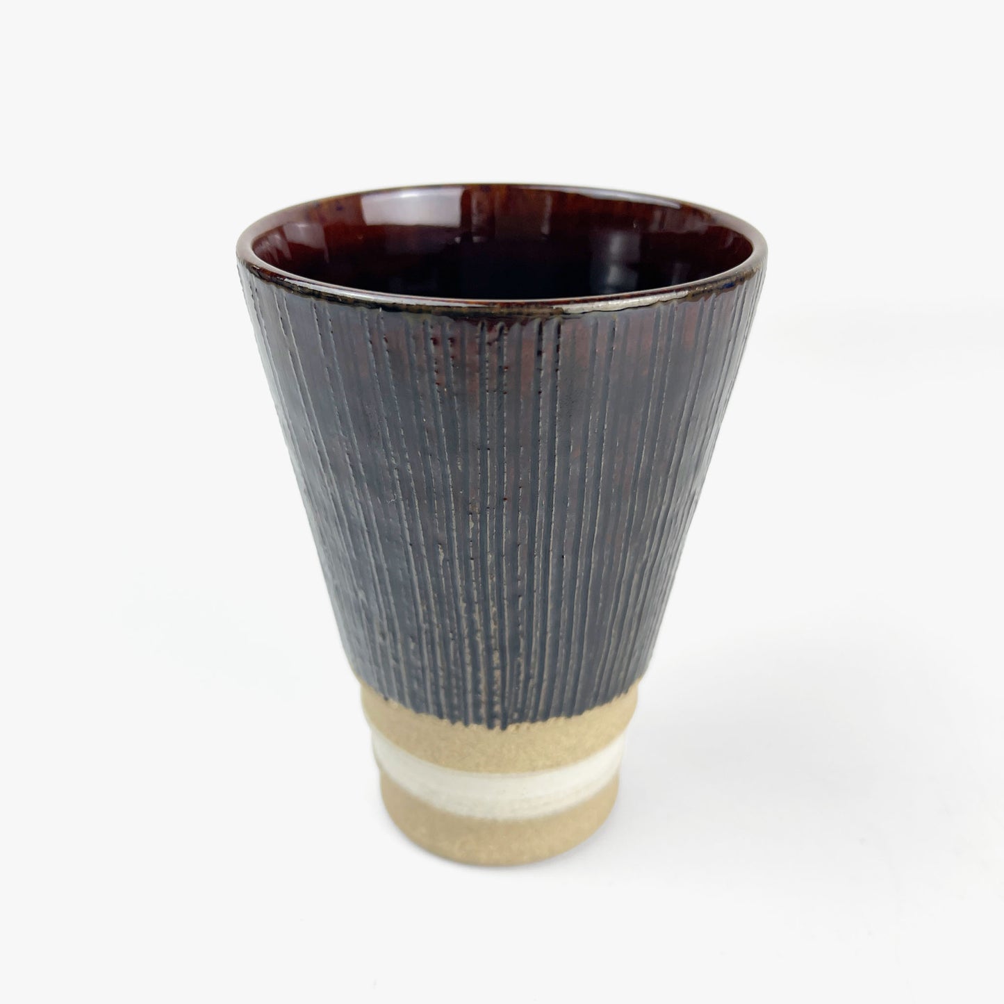 Shinogi Mini Cup Brown (5 fl.oz) by Keishuugama