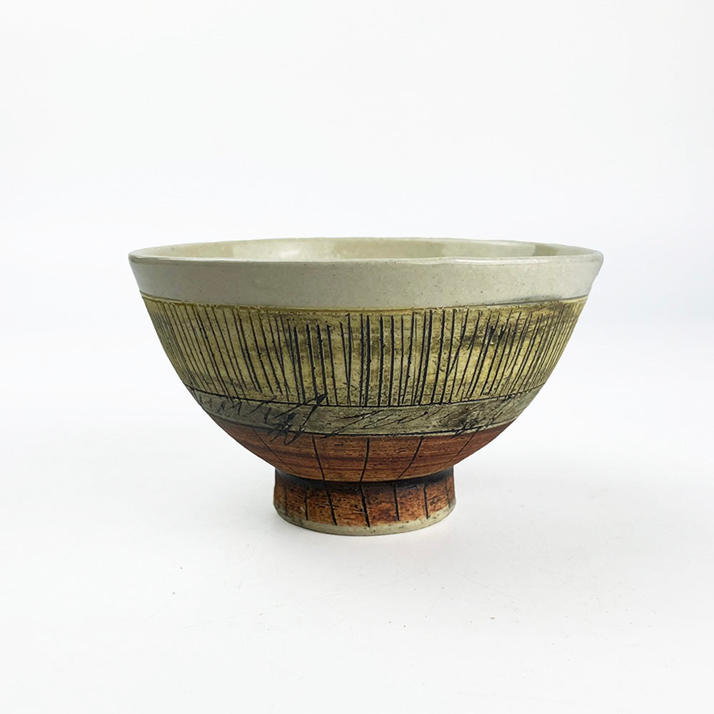 Rice Bowl Senkoku White (4.75"D) image 0