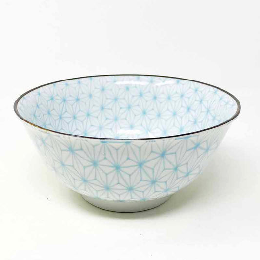 Asanoha Light Blue Tayo Bowl (6"D) image 0