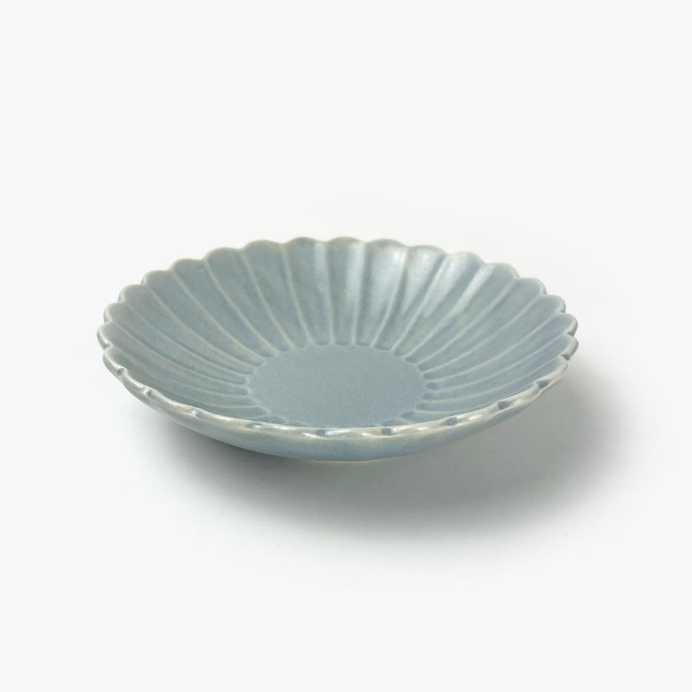 Dish Kiku Gray (5"D) image 0