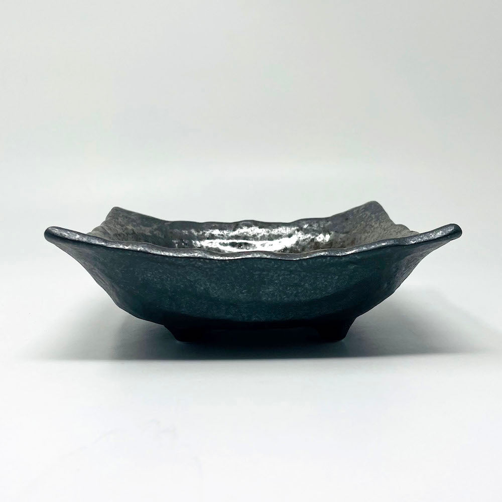 Footed Sq. Deep Plate (6.25"x6") image 1