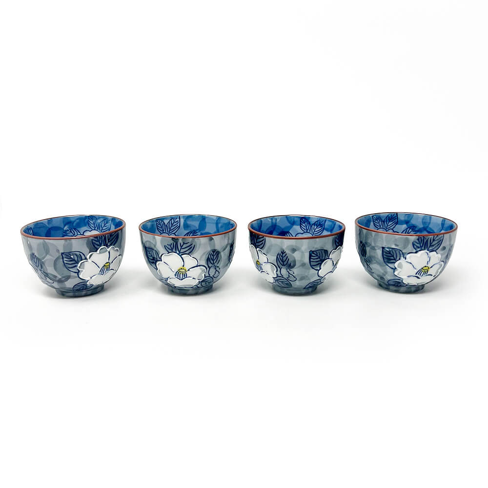 Arita Tea Set 1:4 Itchin Sazanka - Sasanqua (20oz) image 3