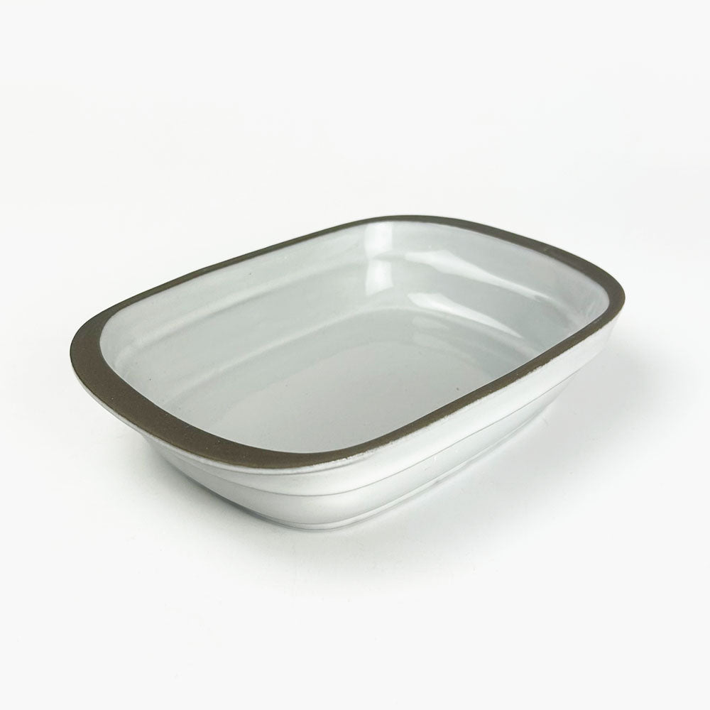 Oven Safe Gratin Dish White (5" x 7.25") image 1