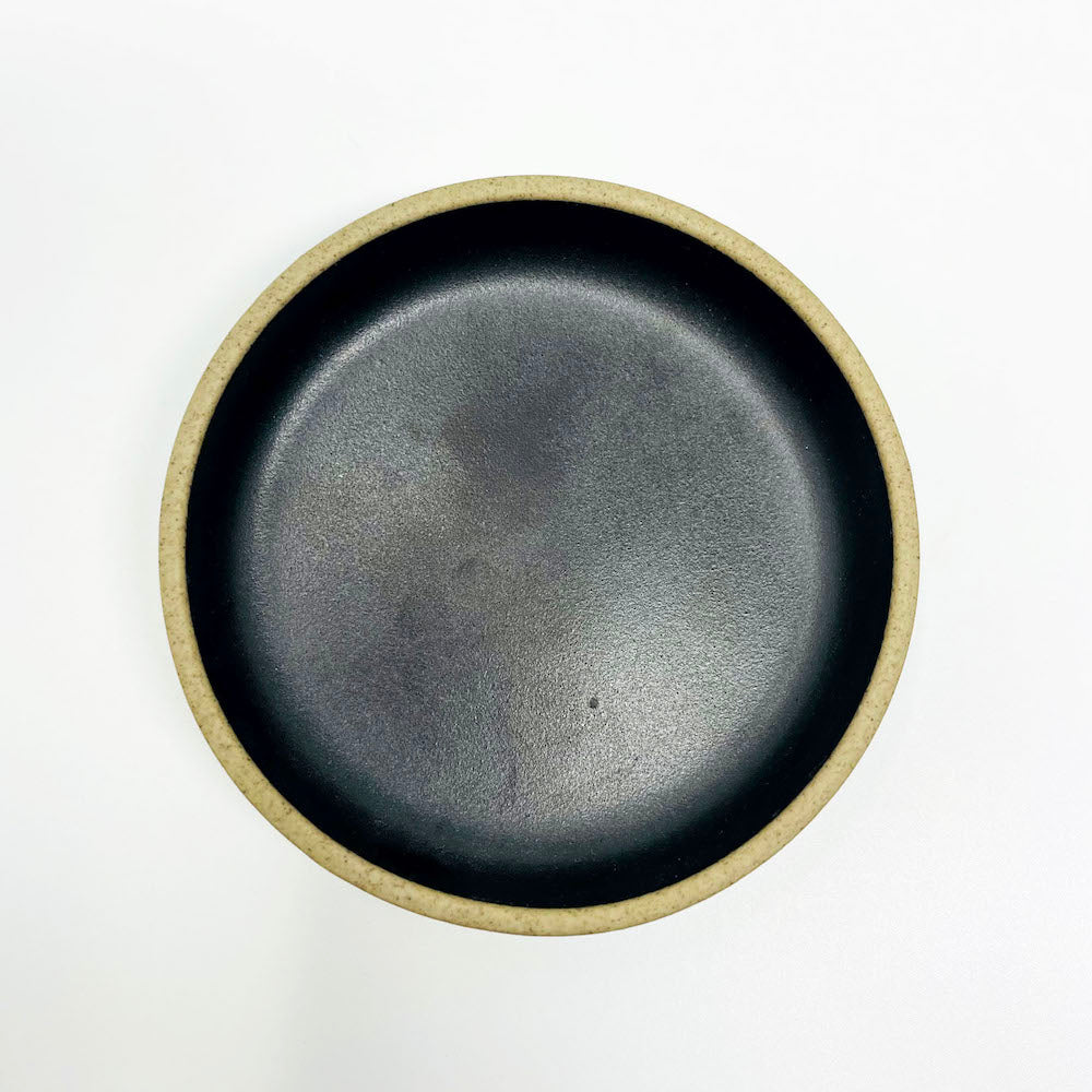 Hasami Porcelain Plate (3.25"D) -Black image 1