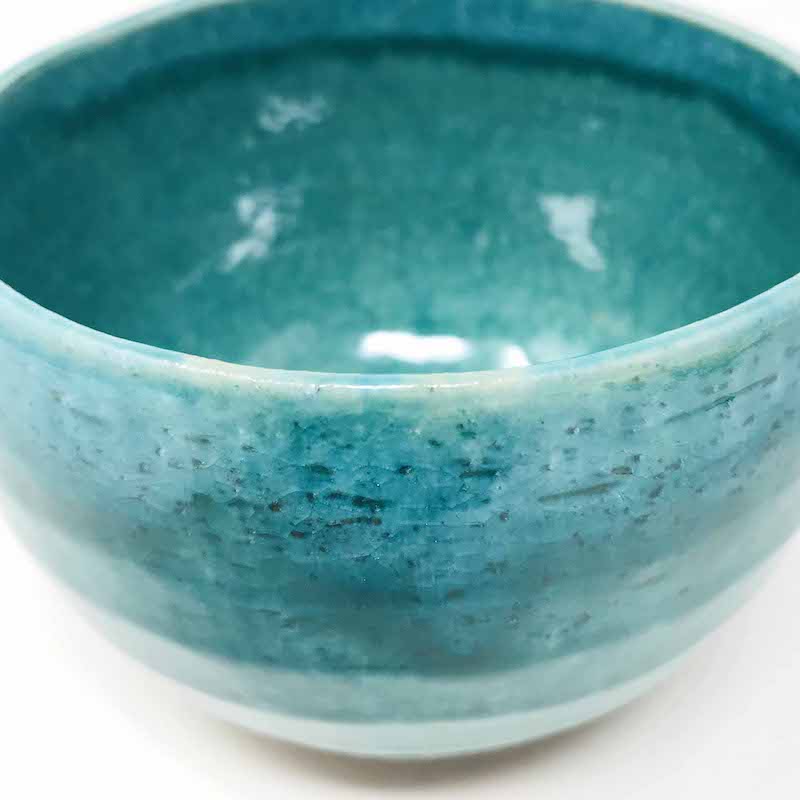 Turquoise Tea Cup (3.5"D) image 3