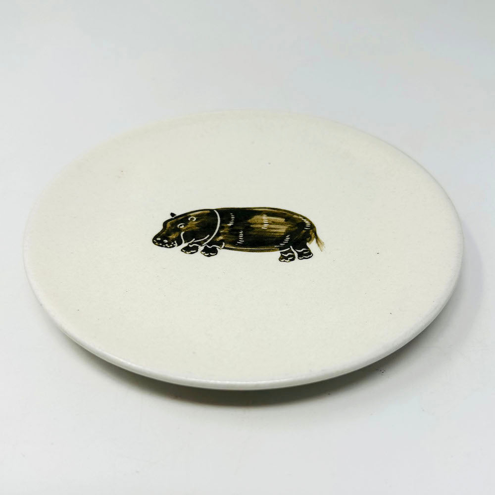 Plate Hipppo (5.5"D) by Takunobu Sawada image 5